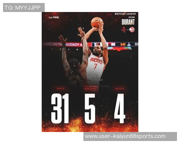 杜兰特连续两场高强度出战81分钟再显超人表现引发关注